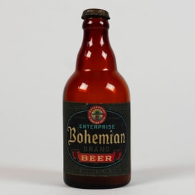 Enterprise Bohemian Brand Beer Steinie Bottle CLEAN