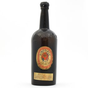 Bass 1902 Kings Ale Full Bottle 1977 Commemorative