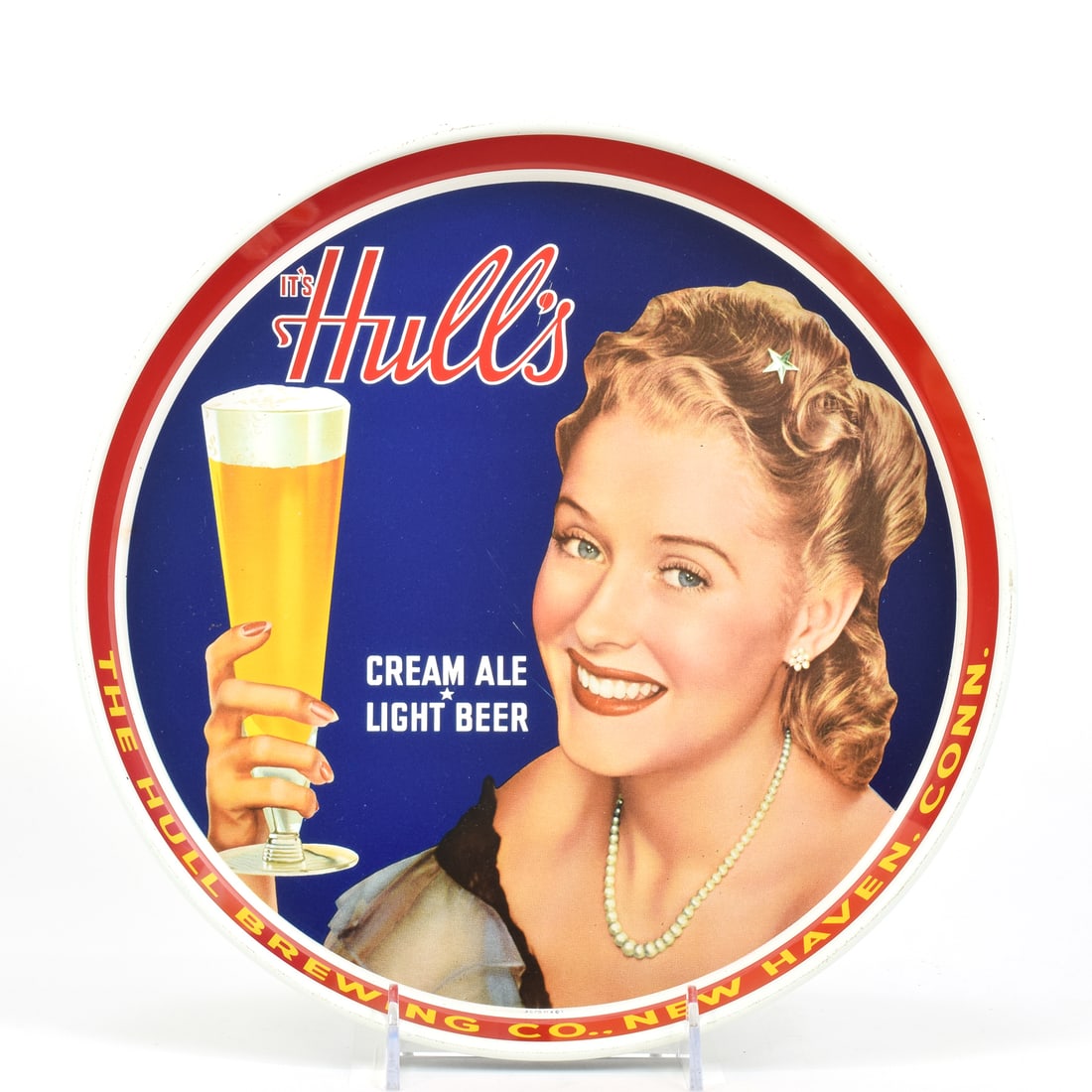 Hulls Ale-Beer 1940s Serving Tray NEAR MINT (1 of 2)