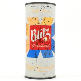Blitz Weinhard Beer 16 Ounce Flat Top 225-26 SCARCE