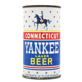 Connecticut Yankee Beer Flat Top MERRIMACK 51-8 SCARCE