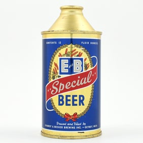 E and B Special Beer Cone Top 160-15 MINTY