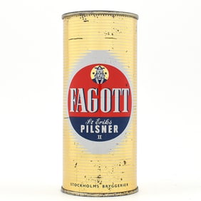 Fagott Beer 16 Ounce Swedish Flat Top TOUGH