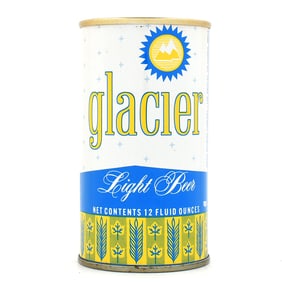Glacier Beer Pull Tab ENAMEL 68-37 TOUGH