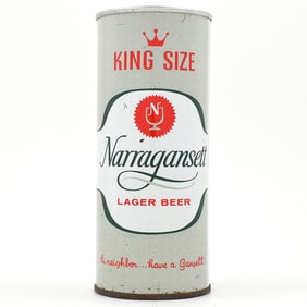 Narragansett Beer 16 Ounce Zip Top 157-13