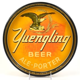 Yuengling Beer-Ale-Porter 1940s Serving Tray