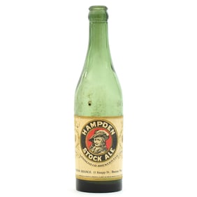 Hampden Stock Ale Pre-Prohibition Bottle EXCELLENT
