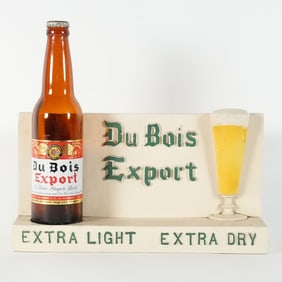 DuBois Export Chalk Back Bar Sign SCARCE