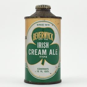 Beverwyck Irish Cream Ale TYPE Cone Top 152-2 SCARCE