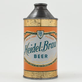 Heidel-Brau Beer Cone Top NON-IRTP DNCMT 4 PERCENT 168-25