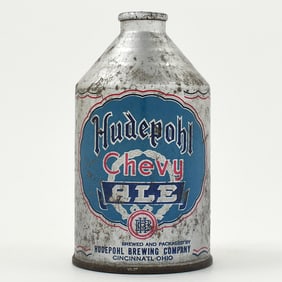 Hudepohl Chevy Ale Crowntainer 195-22 SCARCE