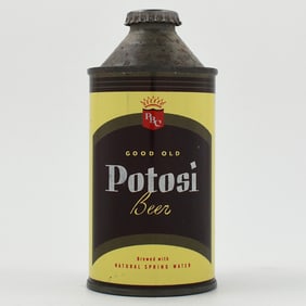 Potosi Beer Cone Top DNCMT 4 PERCENT 179-25