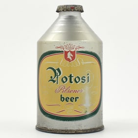 Potosi Beer Crowntainer DNCMT 4 PERCENT 198-15 CLEAN SCARCE