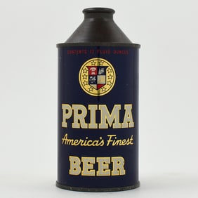 Prima Beer Cone Top IRTP 179-27 BEAUTY