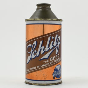 Schlitz Beer Cone Top WITH DISTRIBUTOR L183-28