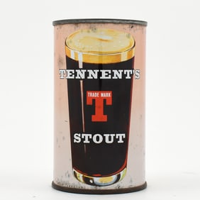 Tennent's Stout Scottish Flat Top