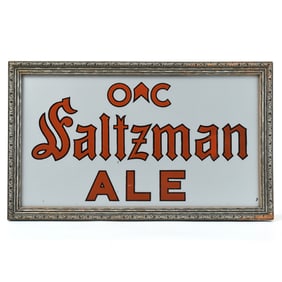 Saltzman Ale Oil City 1930s ROG Illuminated Sign-Lamp RARE