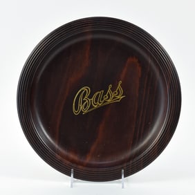 Bass Pale 1940s Sandalwood Wooden Serving Tray