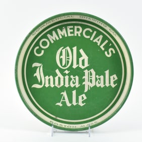 Commercial Brewing Old India Pale Ale 1930s Serving Tray SCARCE