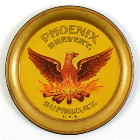 Phoenix Brewery Pre-Prohibition Tip Tray NICE