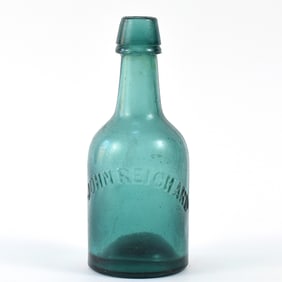 John Reichard Pre-Prohibition Embossed Blob Top Bottle