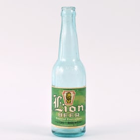 Lion Beer 1930s 12 Ounce Bottle CLEAN SCARCE