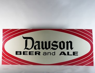 Dawson Beer And Ale Large Metal Sign