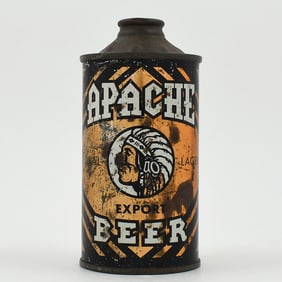 Apache Beer Cone Top 150-18 RARE INDOOR