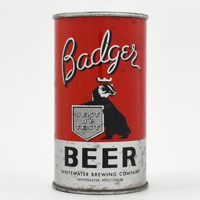 Badger Beer Instructional Flat Top WHITEWATER 32-35 OI 60