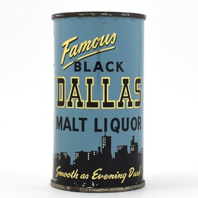 Black Dallas Malt Liquor Flat Top LEISY 37-21