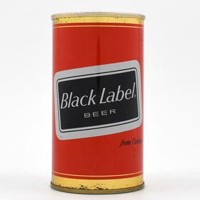 Black Label Beer Pull Tab NATICK UNLISTED TOUGH