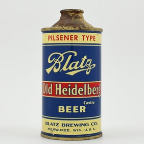 Blatz Beer Cone Top 153-17