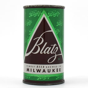 Blatz Beer Xmas Color Series Flat Top GREEN 39-13