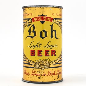 Boh Beer Flat Top NO REGISTERED MARK L40-10