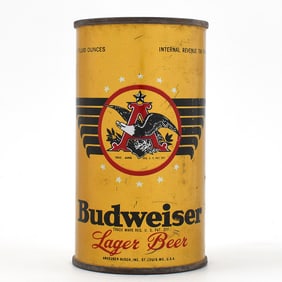 Budweiser Beer Instructional Flat Top 43-40 OI 162