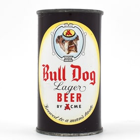 Bull Dog Beer Flat Top SAN FRANCISCO 45-21