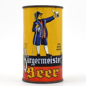 Burgermeister Beer Instructional Flat Top FORMERLY MILW 46-28 OI 180