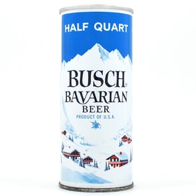 Busch Beer 16 Ounce Zip Top ST LOUIS UNLISTED