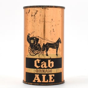 Cab Cream Ale Flat Top GOLD TRIM ACTUAL 47-34