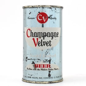 Champagne Velvet Color Series Set Flat Top LT BLUE 48-39