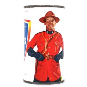 Drewrys Beer Flat Top MOUNTIE CHICAGO 55-19