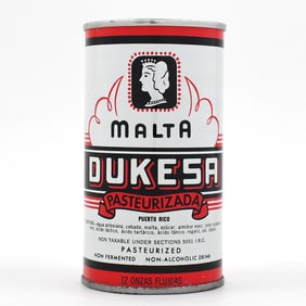 Dukesa Malt Brew Pull Tab 60-27 PUERTO RICO