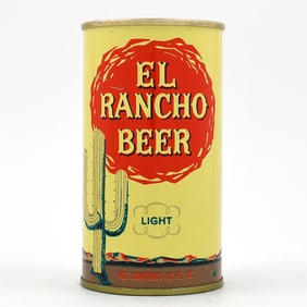 El Rancho Beer Pull Tab ZIP CODE 61-24
