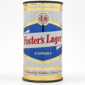 Fosters Lager 13 Ounce Australian Flat Top