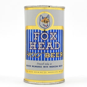 Fox Head 400 Beer Flat Top WAUKESHA 66-14 MINTY