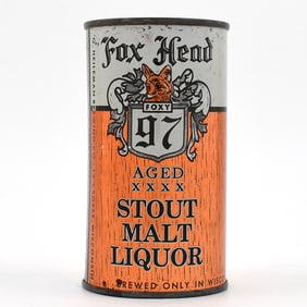 Fox Head 97 Stout Malt Liquor HEILEMAN 65-36