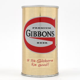 Gibbons Beer Zip Top 68-15 NEAR MINT