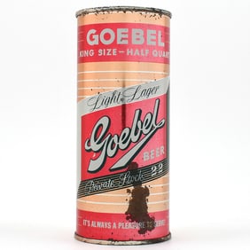 Goebel Beer 16 Ounce Flat Top 229-24