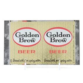 Golden Brew Flat Top Unrolled Flat Sheet GOLDEN BREW L72-30 UNLISTED