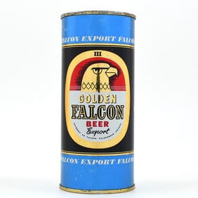 Golden Falcon Beer 16 Ounce Swedish Flat Top SHARP